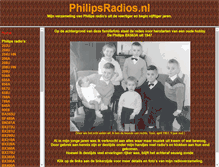 Tablet Screenshot of philipsradios.nl